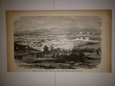 Battle of Gettysburg Rocky Hill Civil War 1896 Sketch
