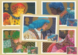 PHQ Cards Christmas 1998 Stamped On Front First Day Of Issue 2 November - Picture 1 of 1