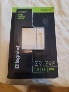 Legrand Ornne Soft Touch Schalter einpolig/3-Wege LED quadratisch weiß - Bild 1 von 2