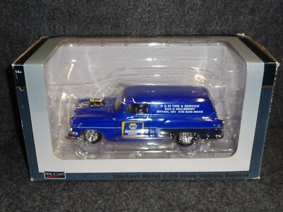 NAPA AUTO CARE 1954 CHEVROLET SEDAN DELIVERY DIECAST TRUCK D&M TIRE SERVICE 1:24 - Image 1 of 4