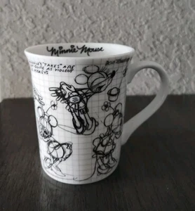 Disney Minnie Mouse Sketch Book Coffee Cup Mug 90 Years Magic - Picture 1 of 6