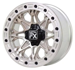 MetalFX OffRoad Assassin Beadlock Wheel - Raw 15X10 4X136/4X137 - Picture 1 of 2