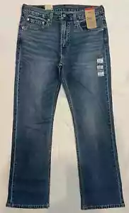 NEU HERREN LEVIS 527 STANDARD BOOTCUT ECO EASY BLAU JEANS GRÖSSE 36 x 34 055270685 - Bild 1 von 1