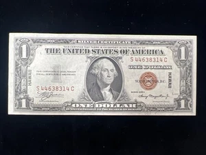 1935 A. $1 One Dollar *HAWAII* Note Silver Certificate #912 - Picture 1 of 2