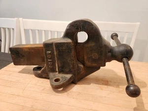 Tornillo de banco vintage Reed 103 Erie PA EE. UU. - Imagen 1 de 14