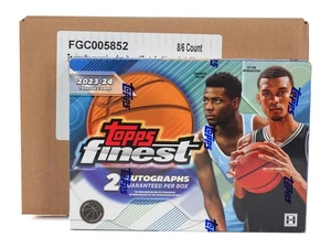 2023/24 TOPPS FINEST BASKETBALL HOBBY 8-BOX CASE - Picture 1 of 10