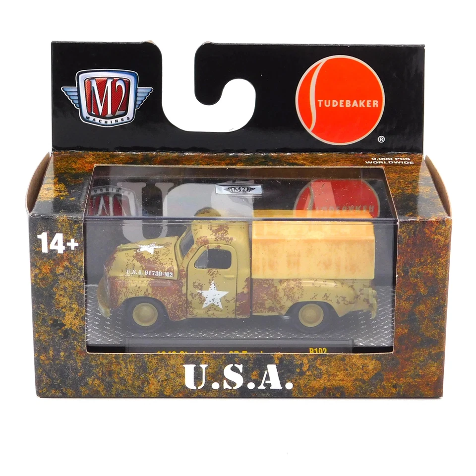 1949 Studebaker 2R M2 Machines 1:64 Scale Auto-Thentics Release 102 - Image 1 of 1