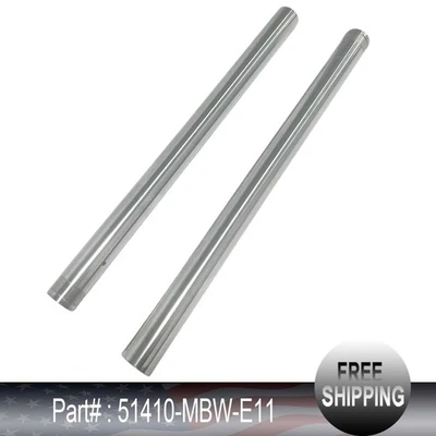 2pcs Front Fork Inner Tubes For Honda CBR600 F4i 2001-2007 51410-MBW-E11 USA Foto 1 de 4