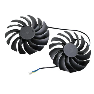 2pcs/set New PC 92mm Graphics Card Fan 25dBA for MSI GTX1080Ti RX470 - Image 1 of 4