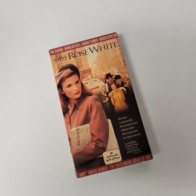 VHS Miss Rose White Kyra Sedgwick Hallmark Hall of Fame Video Tape Foto 1 de 4