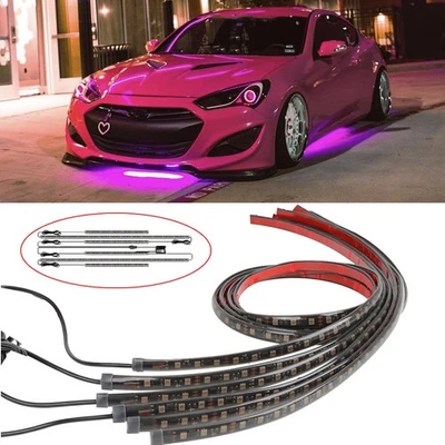 Tira LED debajo de la luz de neón debajo del sistema debajo de la carrocería para Hyundai Genesis Coupé Foto 1 de 4