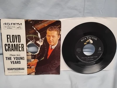 Floyd Cramer (These Are) The Young Years 45 RPM RCA Victor records 47-8171 1963 - Image 1 of 4