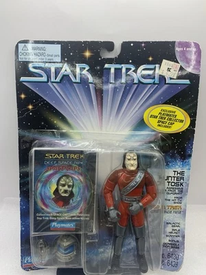 Playmates Star Trek Deep Space Nine Hunter Of Tosk 1995 VTG Figure (POOR BOX) ST - Image 1 of 4