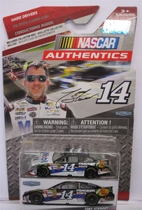 NASCAR HARD RACERS Authentics Tony Stewart Diecast 14 Car 2015 Tracker Boats NEW - Picture 1 of 2