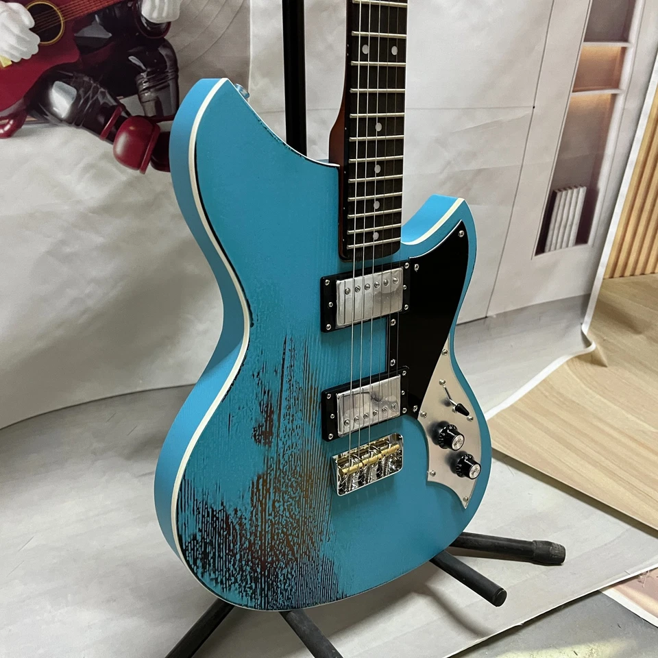 Dennis fano Heavy Relic Electric Guitar HH Pickups 21 frets Fast Delivery - Image 1 of 4