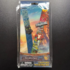 How To Train Your Dragon AMC Exclusivo Edición Limitada Cordón con Juego de Pin - Imagen 1 de 4