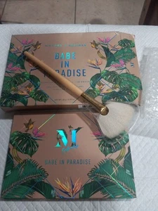 Babe In Paradise Highlighter Palette.and Fan Brush New In Box - Picture 1 of 5
