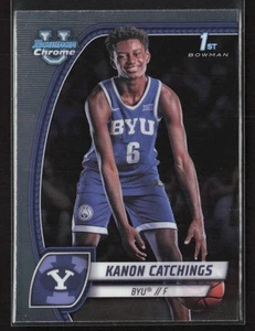 Kanon Catchings 2024-25 Bowman University Chrome #40 BYU Cougars - Picture 1 of 2