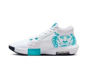 Nike LeBron James Witness 8 EP Weiß "Dusty Cactus" Obsidian Herren Größe 13 Neu - Bild 1 von 11