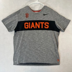 San Francisco Giants MLB The Nike Tee Shirt Mens XL Short Sleeve Dri Fit - Picture 1 of 16