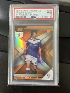 2019 Panini Chronicles XR Rookies #XR3 Sandro Tonali RC Rookie PSA 9 S2 - Picture 1 of 1