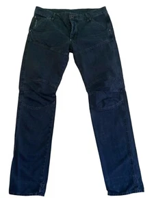 G-Star Raw Mens Navy Blue Skinny Trousers Pants Size W32 L32 - Picture 1 of 18