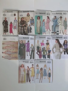 Butterick Muster Damen Jacken Tunika Hose Rock Shorts Kleid UNGESCHNITTEN viele Größen - Bild 1 von 22