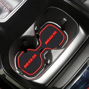 For MG 5 MG5 2021-2023 Rubber Non-Slip Gate Slot Pad Cup Holder Mats Accessories - Picture 1 of 17