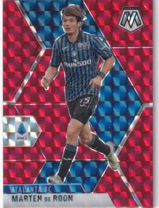 Panini Mosaic 2020-21 Serie A No. 19 Marten De Roon Red Mosaic Prizm - Bild 1 von 2
