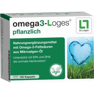 DR. LOGES + CO. GMBH OMEGA3-Loges pflanzlich Kapseln 120 St PZN 13980425