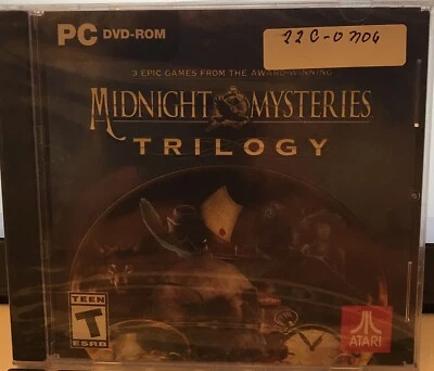 Midnight Mysteries Trilogy Por Atari PC DVD-ROM 3 Objetos Ocultos Juego de Computadora Foto 1 de 2