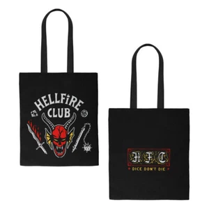 Stranger Things Tragetasche Hellfire Club 42 x 38 cm Tasche mit Logo - Bild 1 von 2