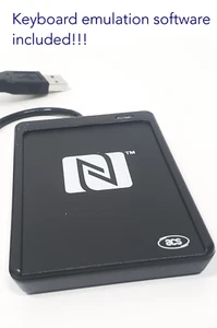 Lector de tarjetas magnéticas ACS ACR1252U USB NFC Reader III USB negro - Imagen 1 de 4