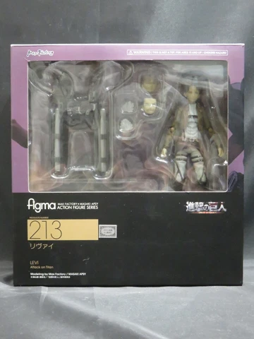 Max Factory FIGMA 213 Attack on Titan Levi action figure Cover