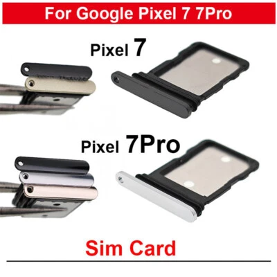 SIM Card Tray Slot For Google Pixel 7/Google Pixel 7Pro Holder Replacement Parts - Image 1 of 4
