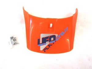 Orange helmet peak off road universal visor applicable to all 70's and many jet - Picture 1 of 1
