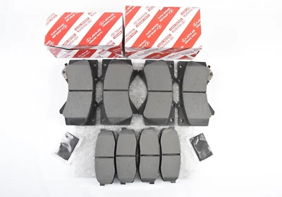 JUEGO DE PASTILLAS DE FRENO DELANTERAS Y TRASERAS ORIGINALES TOYOTA 4RUNNER 2003-2022 OEM Foto 1 de 4