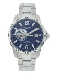 Certina DS Podium 41mm Quarz blaues Zifferblatt Herrenuhr C034.455.11.047.00 - Bild 1 von 6