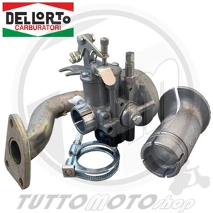 KIT CARBURATORE DELLORTO SHBC 19-19 E COLLETTORE BOCCHETTONE VESPA PK 50 XL-RUSH - Foto 1 di 1