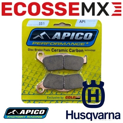 Pastillas de freno delanteras HUSQVARNA TE250i APICO 2020-2024 API 031 Apico/Freno dorado Foto 1 de 4