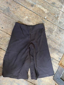 Vintage Brown Culottes Wool Size 44 / US Medium - Picture 1 of 6