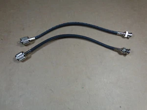 Motorola Kenwood RG58 VHF radio Repeater cavity coax jumper 7" PL259/BNC (2) - Picture 1 of 3