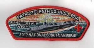 2017 National Scout Jamboree Patriots' Path  Red Bdr. JSP - Picture 1 of 1