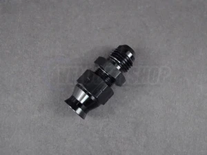 Vibrant Hard Line 5/16 Tube to Male -6AN Male Adapter Size w/ Brass Olive Insert - Foto 1 di 4