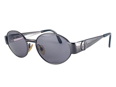 VINTAGE CHRISTIAN DIOR 2034  OVAL GUNMETAL MADE IN AUSTRIA  SUNGLASSES - Image 1 of 4