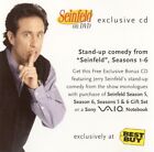Seinfeld Stand-Up Comedy from Seasons 1-6 - CD (promo for Best Buy)