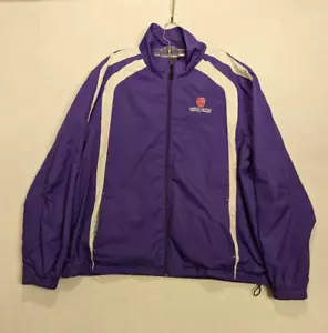 American Greetings Mens Jacket Sport Tek Size L Polyester Purple - Picture 1 of 9