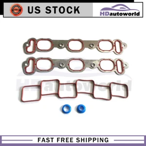 Fits Chrysler Dodge Plymouth 3.5L 3.7L Cylinder Intake Manifold Gasket 2008-2010 - Foto 1 di 3