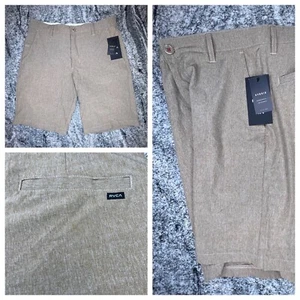RVCA Benefits Hybrid Chino Boardshorts Herren 30 Submersibles Stretch braun DKH - Bild 1 von 7