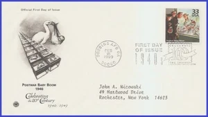 USA4 #3186l ADDR PCS ARTCRAFT FDC   1940 Postwar Baby Boom - Picture 1 of 1
